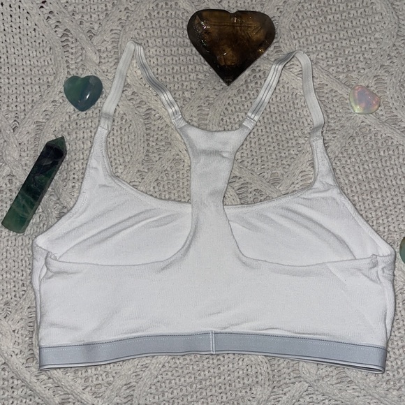 Calvin Klein Ribbed Unlined Bralette - Picture 4 of 5